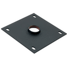 Chief CMA110: 8" (203mm) square ceiling plate for threaded poles finished in white