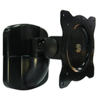 Unicol LVB: Light Duty Swivel and Tilt Wall mount for monitors up to to 21" (Max weight 8kg; VESA 75x75, 100x100; Tilt 0-90°)