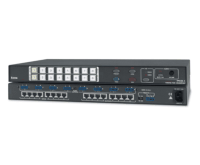 Twisted pair offers a cost effective way of cabling video over long distances. TP matrix switchers allow for routing of these signals. Components