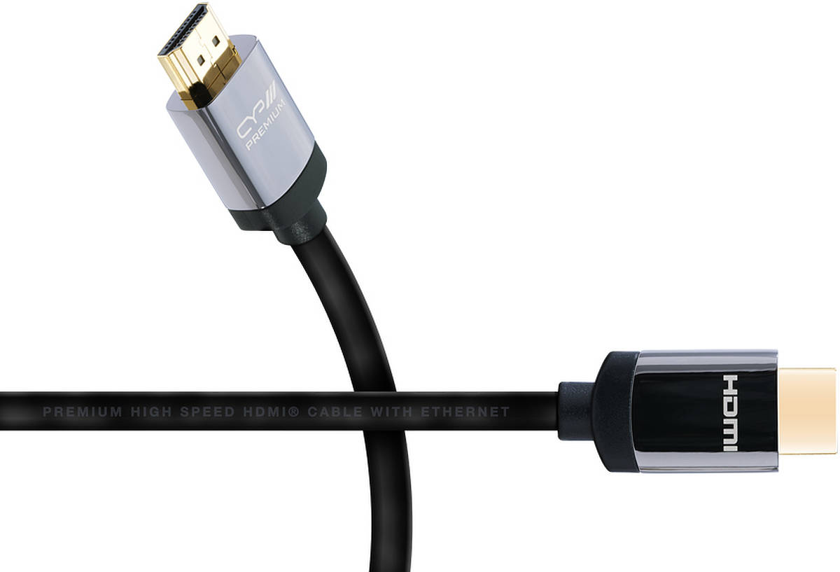 HDMP-200M 2.00m CYP Premium HDMI cable product image. Click to enlarge.