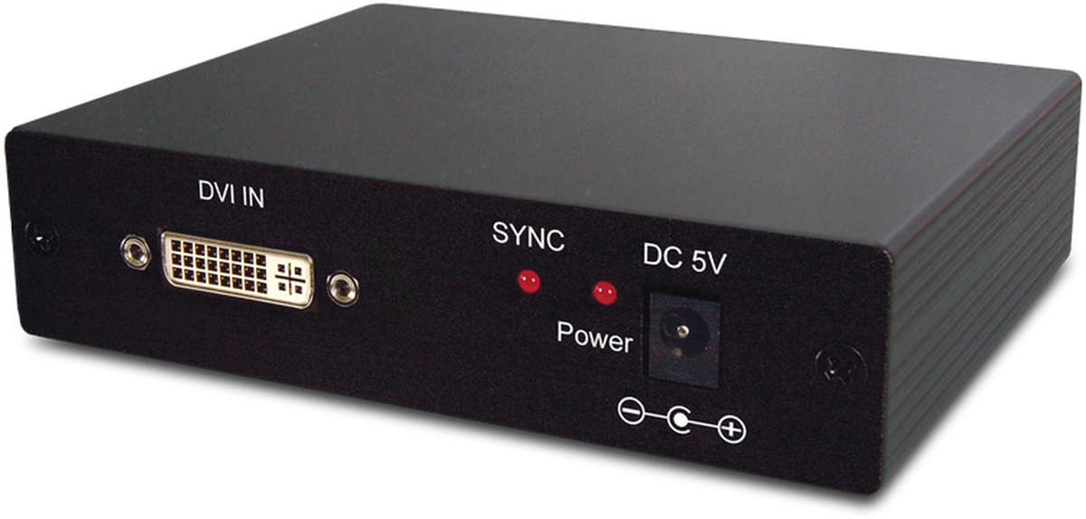 CYP QU-12D 1:2 DVI 1.0 Distribution Amplifier product image. Click to enlarge.