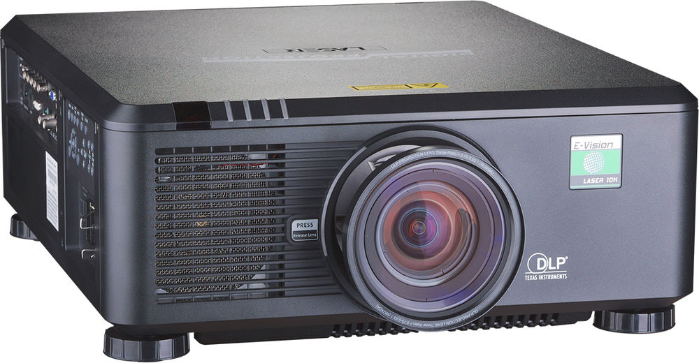 Digital Projection E-Vision Laser 10K 10500 Lumens WUXGA projector product image. Click to enlarge.