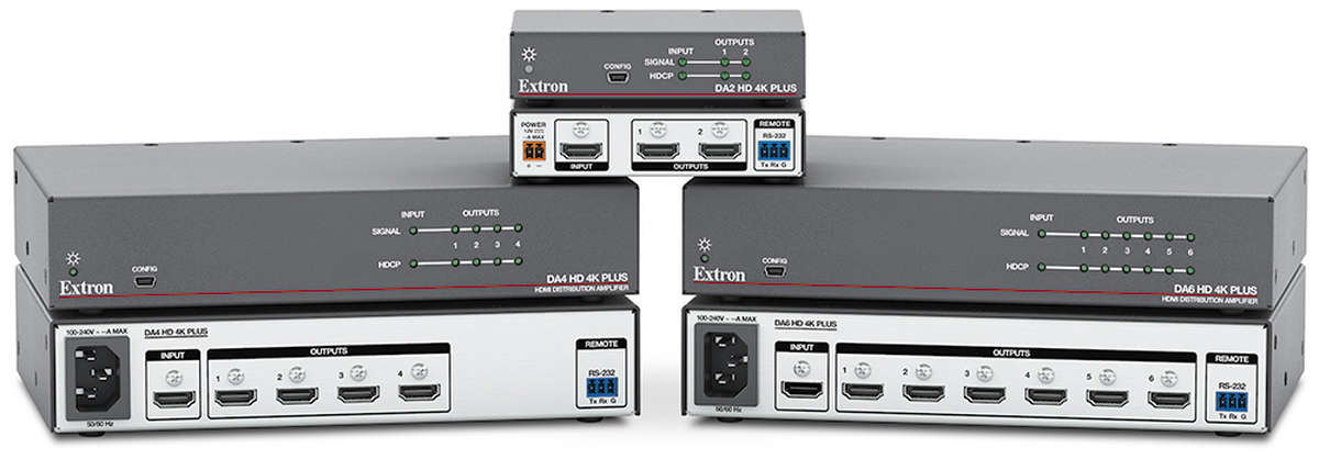 Extron DA6 HD 4K PLUS 60-1609-01  product image