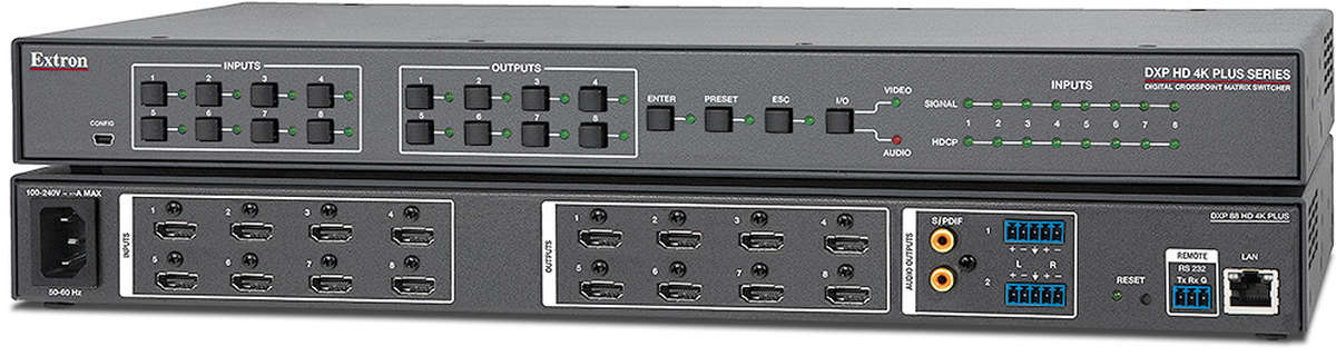 Extron DXP 88 HD 4K PLUS 60-1495-21  product image