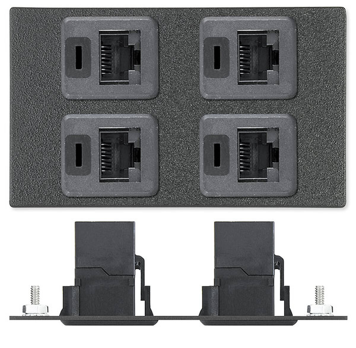 Extron Four RJ-45 Female to Female Barrels - CAT 5e 70-452-11 product image
