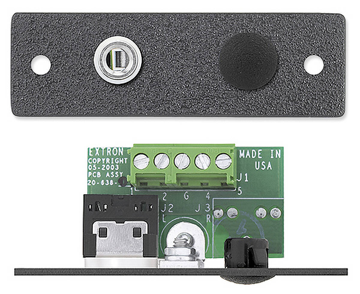 Extron One 3.5 mm Stereo Mini Jack to Captive Screw Terminal 70-293-13 product image