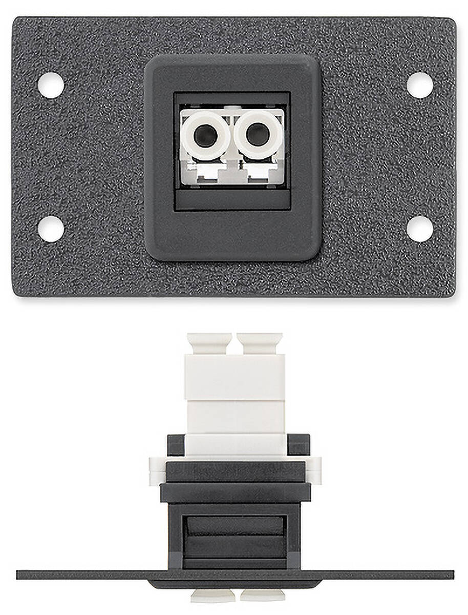 Extron One Fiber Duplex LC Female to Female Barrel 70-470-11  product image