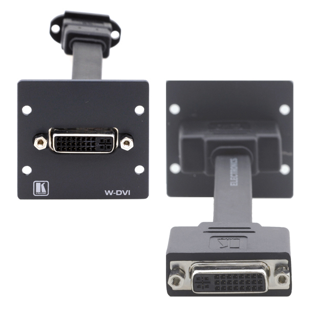 Kramer W-DVI DVI-I Adaptor module product image. Click to enlarge.
