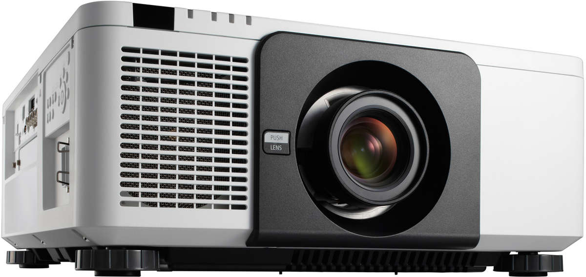 NEC PX1005QL-WH 10000 ANSI Lumens UHD projector product image. Click to enlarge.
