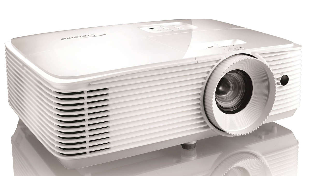 Optoma EH412 4500 ANSI Lumens 1080P projector product image. Click to enlarge.