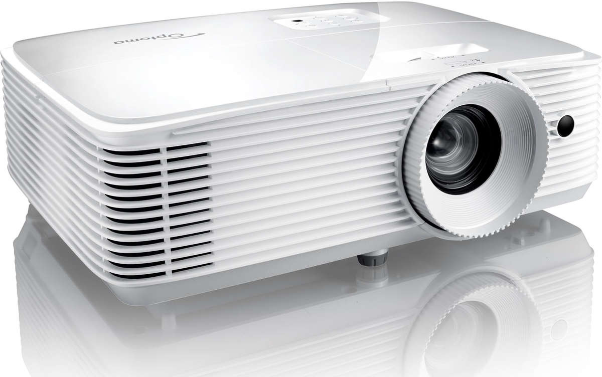 Optoma HD29He 3600 ANSI Lumens 1080P projector product image. Click to enlarge.