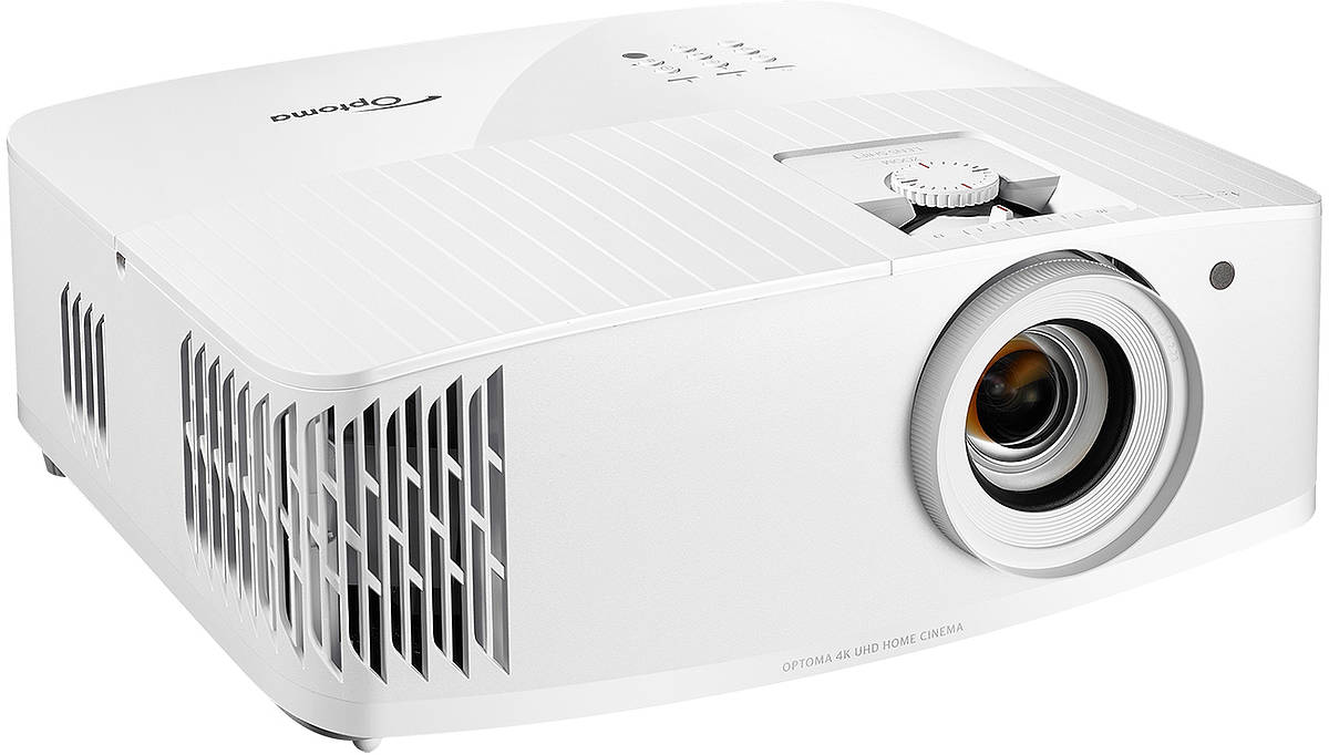 Optoma UHD55 3600 ANSI Lumens UHD projector product image. Click to enlarge.