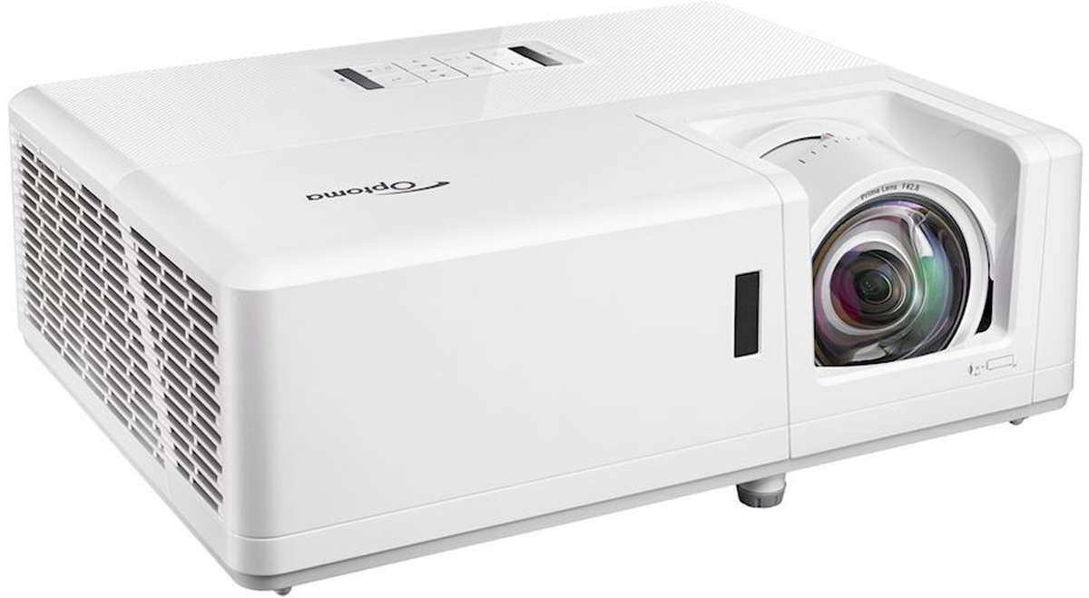Optoma ZH406ST 4200 ANSI Lumens 1080P projector product image. Click to enlarge.