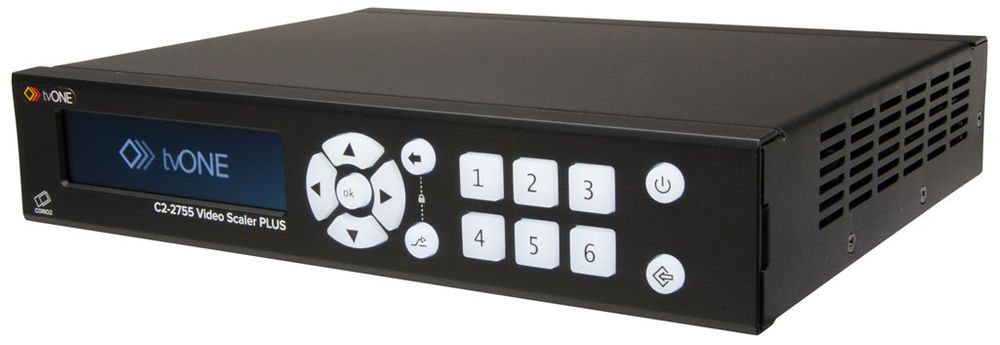 tvONE C2-2755 Universal analogue/digital scaler/scan converter product image. Click to enlarge.