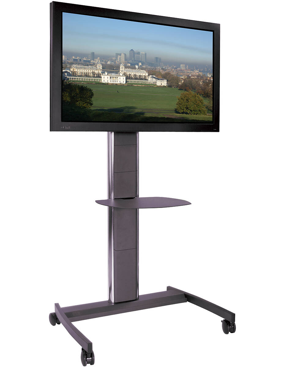 Unicol AVHT Avecta designer high level Monitor/TV trolley product image. Click to enlarge.