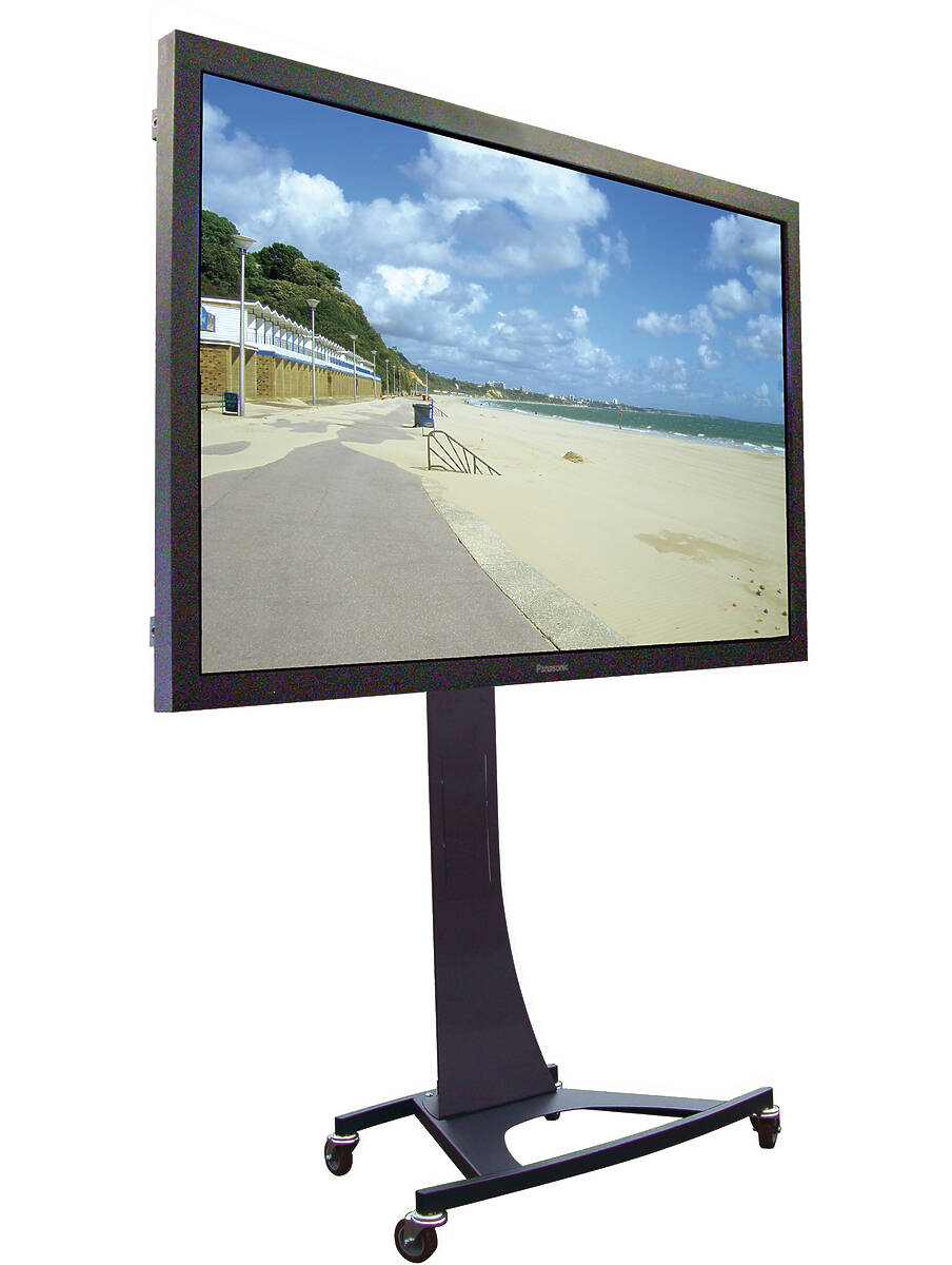 Unicol AXL15T2J Axia Titan PowaLift trolley for 71-110" monitors product image. Click to enlarge.