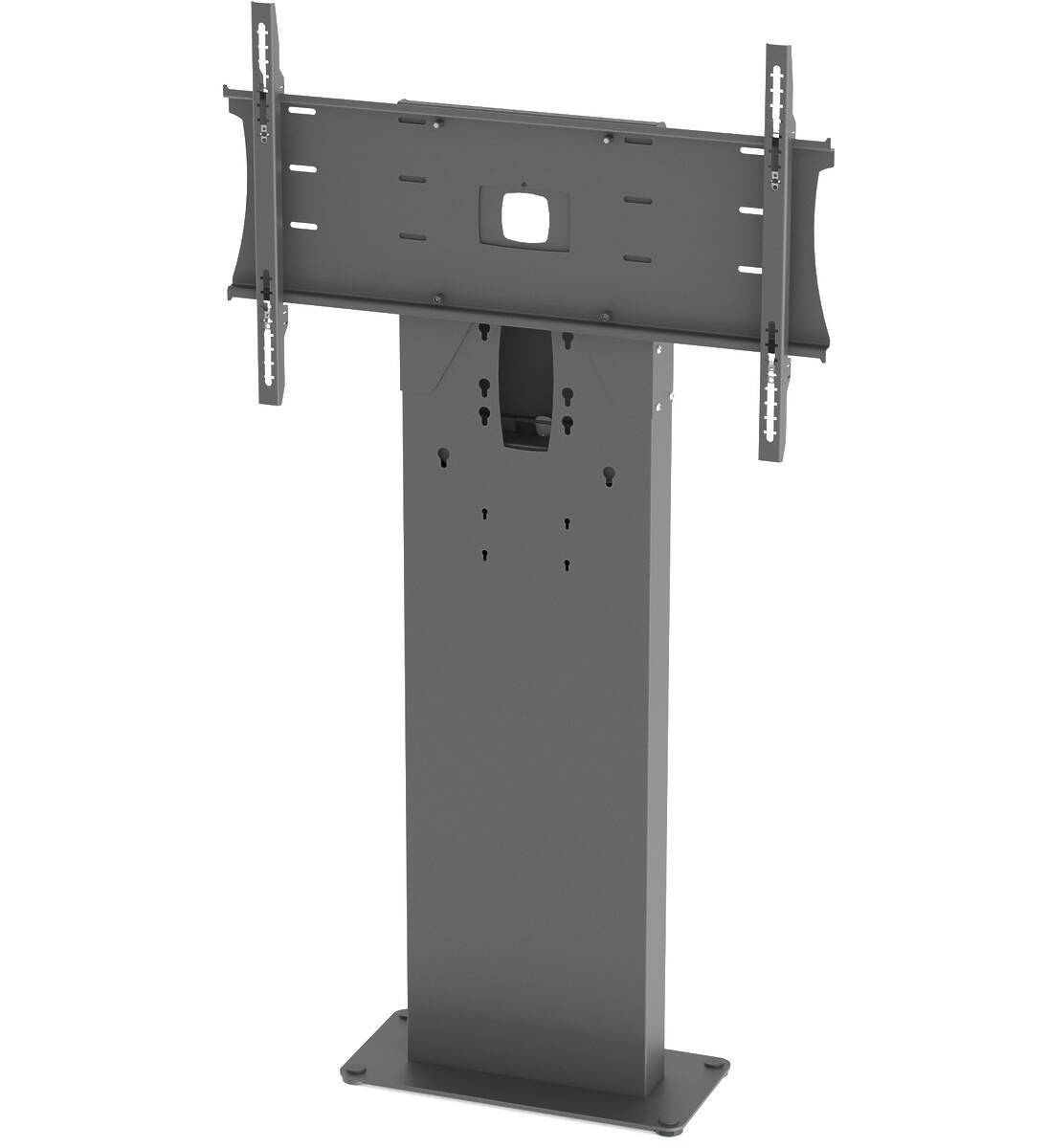 Unicol RHBD100-HD Rhobus Heavy Duty bolt down stand for large format displays from 71-110" product image. Click to enlarge.