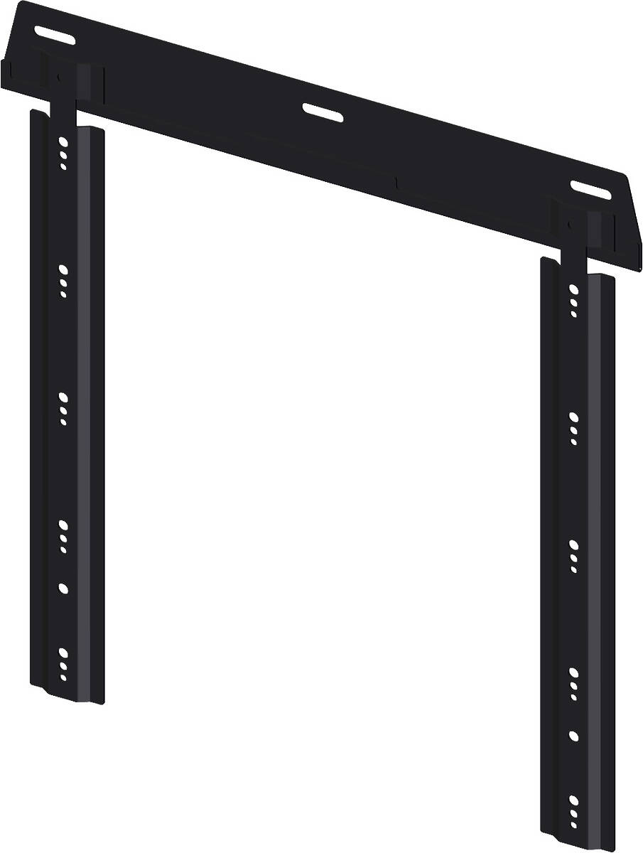 Unicol UTM1 Excalibur ultra slim wall mount for large format monitors and TVs product image. Click to enlarge.