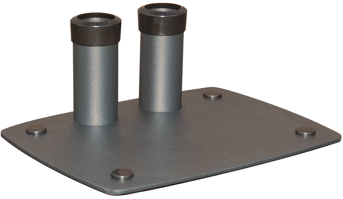 Unicol VSF VS1000 Compact bolt down base - twin column product image. Click to enlarge.