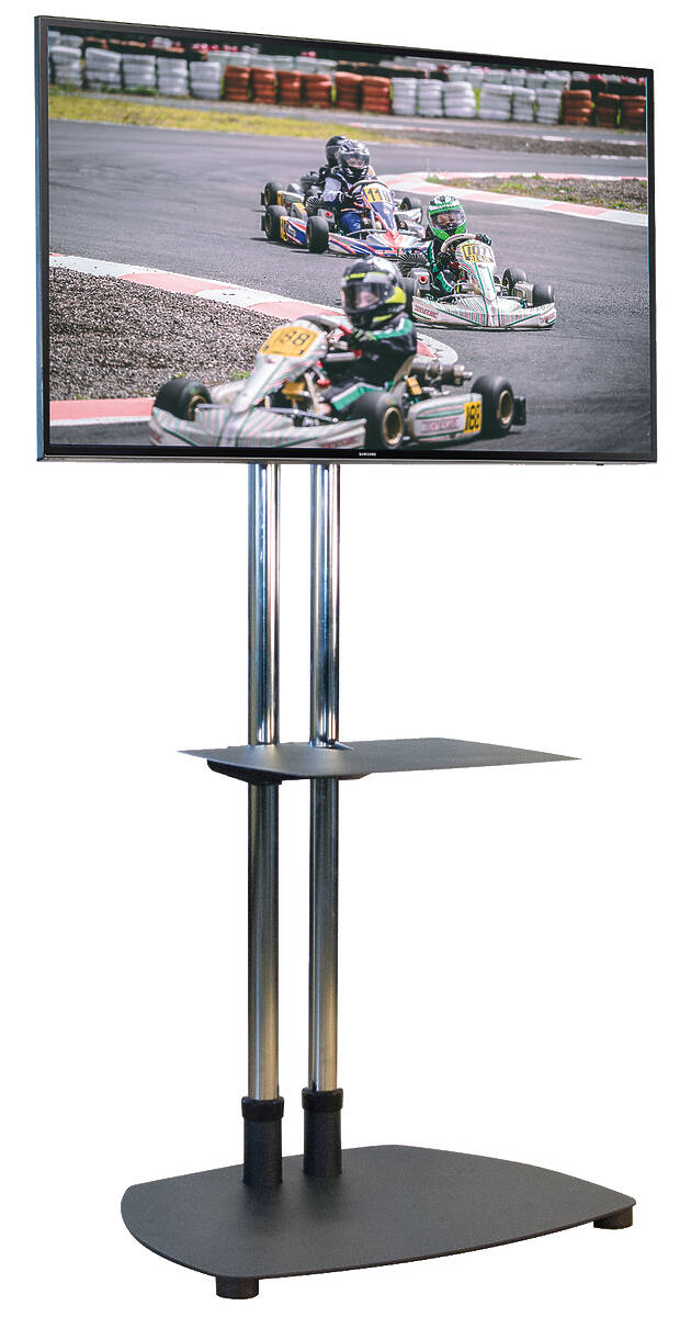 Unicol VSL-1500X2-PS2-PZX1-VP1 VS1000 stand for screens 33-70" product image. Click to enlarge.
