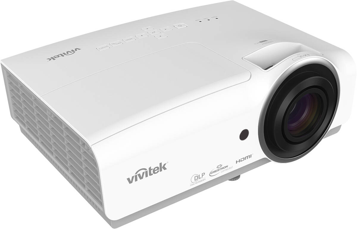 Vivitek DH856 4800 ANSI Lumens 1080P projector product image. Click to enlarge.