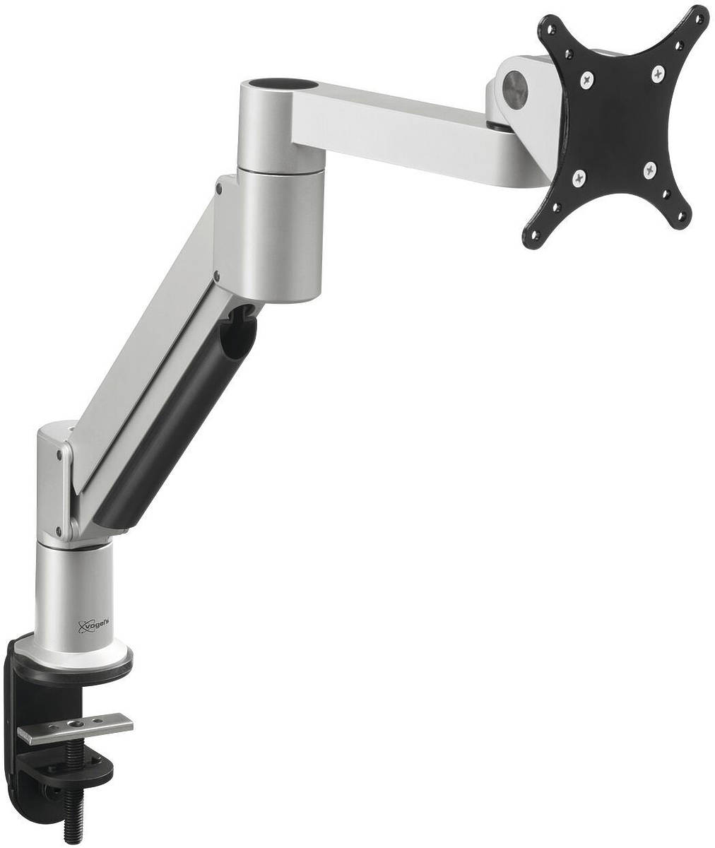 Vogels PFD8541 Angled Twin pivot 10-29" LCD/LED monitor desk mount product image. Click to enlarge.