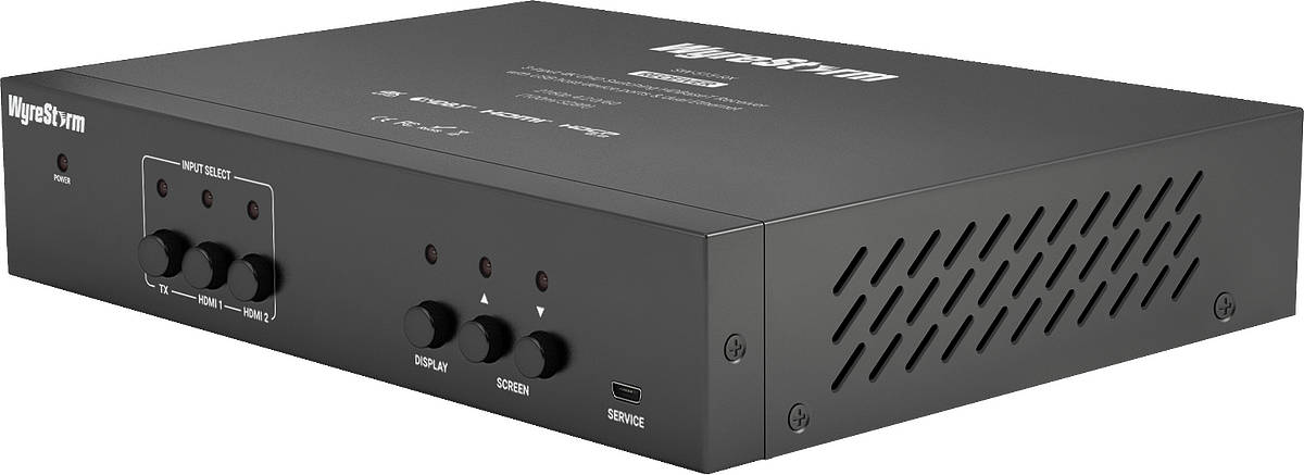 WyreStorm SW-515-RX 3:1 HDMI / HDBaseT and USB to HDMI Switcher product image. Click to enlarge.