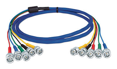 BNC Male to Male Five Conductor MHR - Mini High Resolution Plenum Cables Cables
