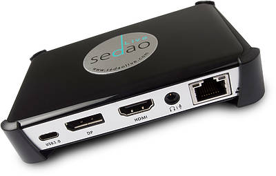 Professional network and hard disk video, image and audio players. Components