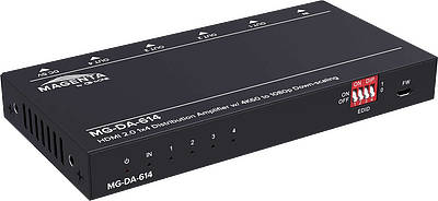 HDMI Distribution amplifiers, splitters and extenders for home, professional and broadcast AV installations. Components