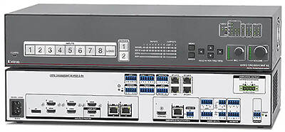 Multiformat (HDMI, USB, HDBaseT etc.) matrix switchers and routers. Components