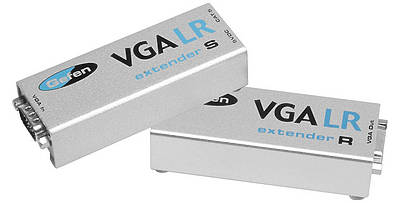VGA/RGBHV (Computer Graphics) , Component, S-Video and  Composite video to twisted pair transmitters and receivers Components