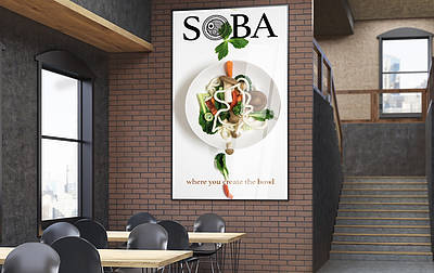 Large Format Displays ideal for menus and advertising upcoming events