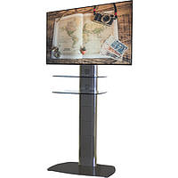 Floor standing mounts for LCD and LED large format display monitors Components