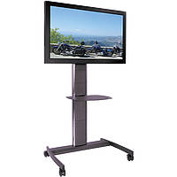 Mobile Trolleys for single and multiple large format display monitors Components