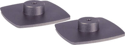 Components for fixing floor-to-wall and floor-to-ceiling mounts