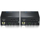 Blustream HEX18G-KIT 1:1 Uncompressed 4K HDMI 2.0 / PoC / IR / RS-232 over HDBaseT Transmitter and Receiver Kit product image