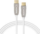 UHD/FO-15-BLK 15.00m Celexon UHD HDMI 2.0b Fibre Optic cable finished in white product image