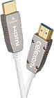 UHD/FO-15-BLK 15.00m Celexon UHD HDMI 2.0b Fibre Optic cable finished in white product image