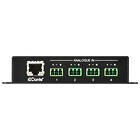 CYP AU-DTI4-TX 1:1 4 Channel Balanced Audio Dante Transmitter connectivity (terminals) product image