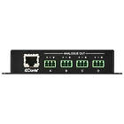 CYP AU-DTO4-RX 1:1 4 Channel Balanced Audio Dante Receiver connectivity (terminals) product image