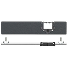 Extron 1 Cable Pass-through AAP Single Space Pass-through one pass-though finished in black