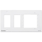 Extron AAP 424 4-Gang Mounting Frame for Decorator-Style Modules and AAP - Architectural Adapter Plates, finished in white