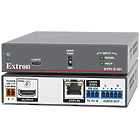 Extron DTP3 R 201 1:1 4K/60 4:4:4 HDMI 2.0b/RS-232/PoC over DTP3 Receiver with audio de-embedding (1 × DTP3 input; 1 × HDMI, 1 × stereo audio outputs; Max. 100m using Cat6A STP)