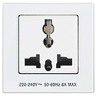 Extron Flex55 AC 101 MULTI Flex55 AC Module, Multi-Region finished in white