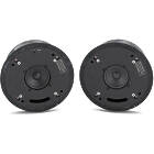 Extron NF 4C LP-2 Package 1 × Powered, 1 × Passive 4″ Ceiling Speaker System with Dante and DSP
