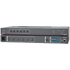 Extron SW6 HD 4K PLUS 6:1 4K HDMI 2.0b Switcher with auto-switching and HDR (HDMI->DVI format correction; 6 × HDMI inputs; 1 × HDMI Output; Max. 18Gbps)