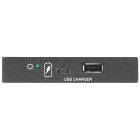Extron USB PowerPlate 411 AAP AAP USB-C and USB-A Power module finished in black (USB-C Max 100W; USB-A Max 10W)