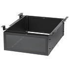 Extron UTR 104 K 4U Under Table / Desk Rack Mount Frame (Includes Optional Panels, finished in black)