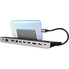 Kramer KDock-4 USB-C Hub with HDMI, DisplayPort, VGA, USB 3.0, USB 2.0, Ethernet, SD and MicroSD Ports product image